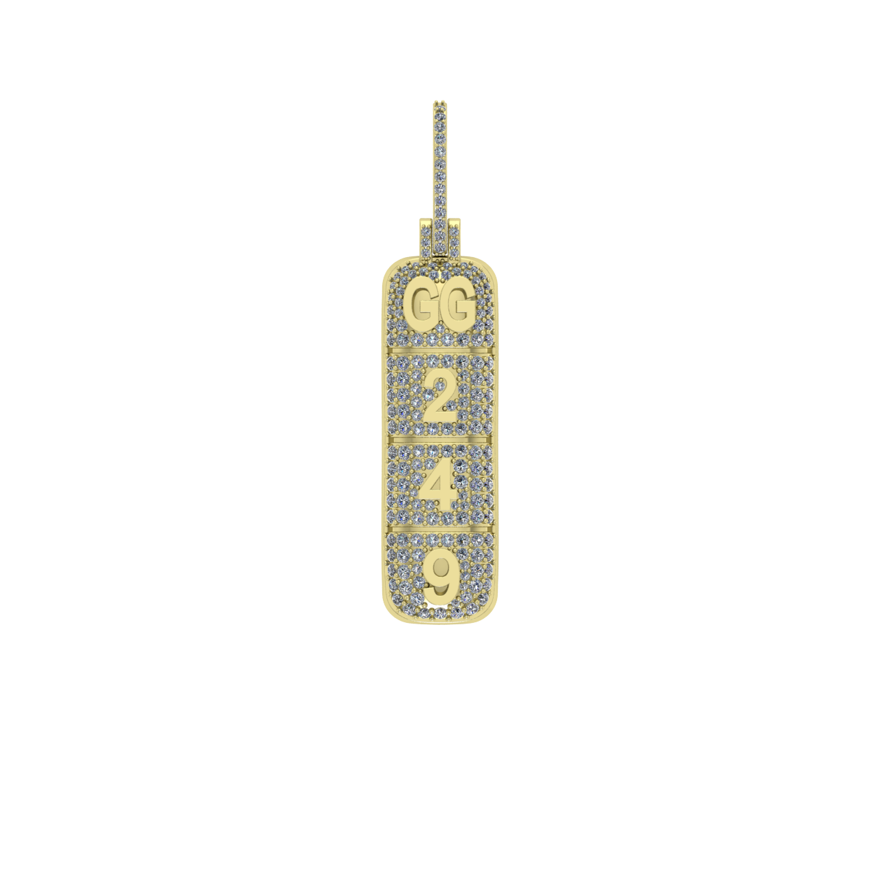 HIP-HOP DRUGS  DIAMONDS  PENDANT